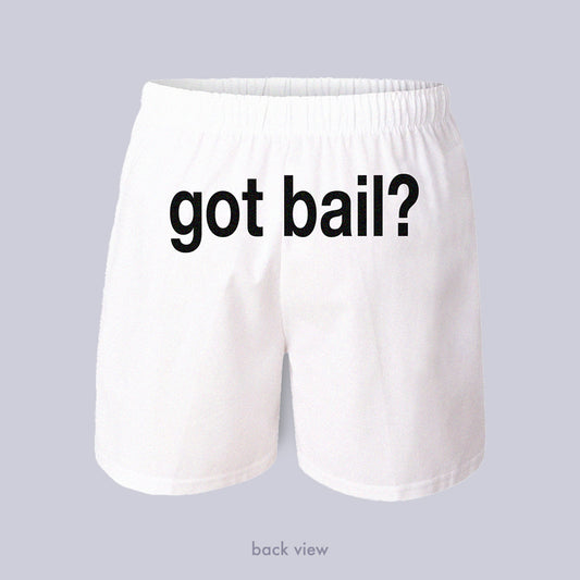 Got Bail?™ Cotton Boxer