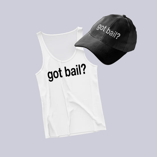 Got Bail?™ Women's Tank + Hat Bundle